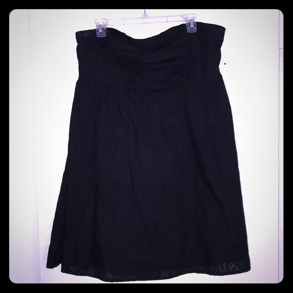 Black strapless torrid size 16
